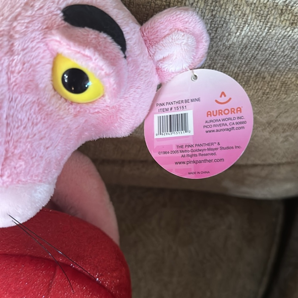 The Pink Panther Book & Bendable plush‎ Vintage HTF paperback children’s… - Picture 8 of 9